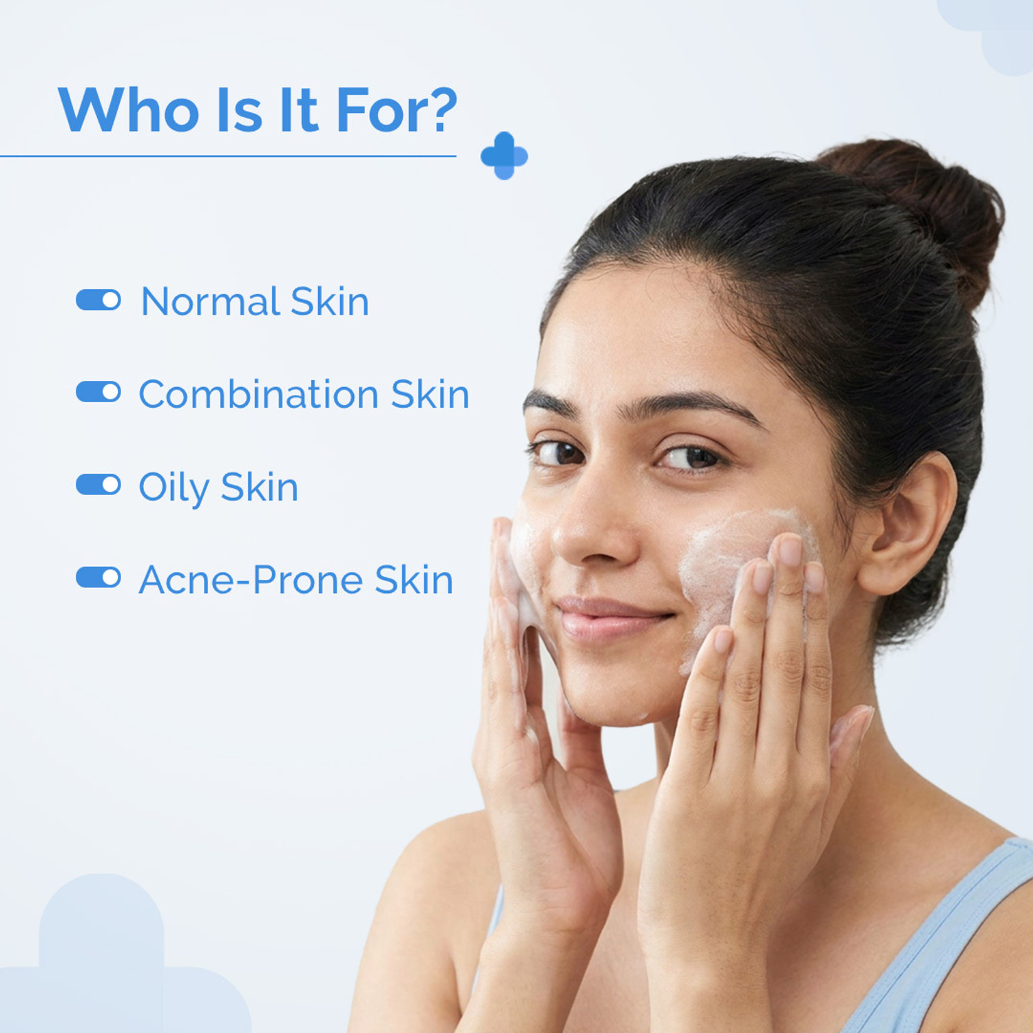 Image of The Derma Co 2% Sali-Cinamide Anti-Acne with 2% Salicylic Acid & 2% Niacinamide Face Wash
