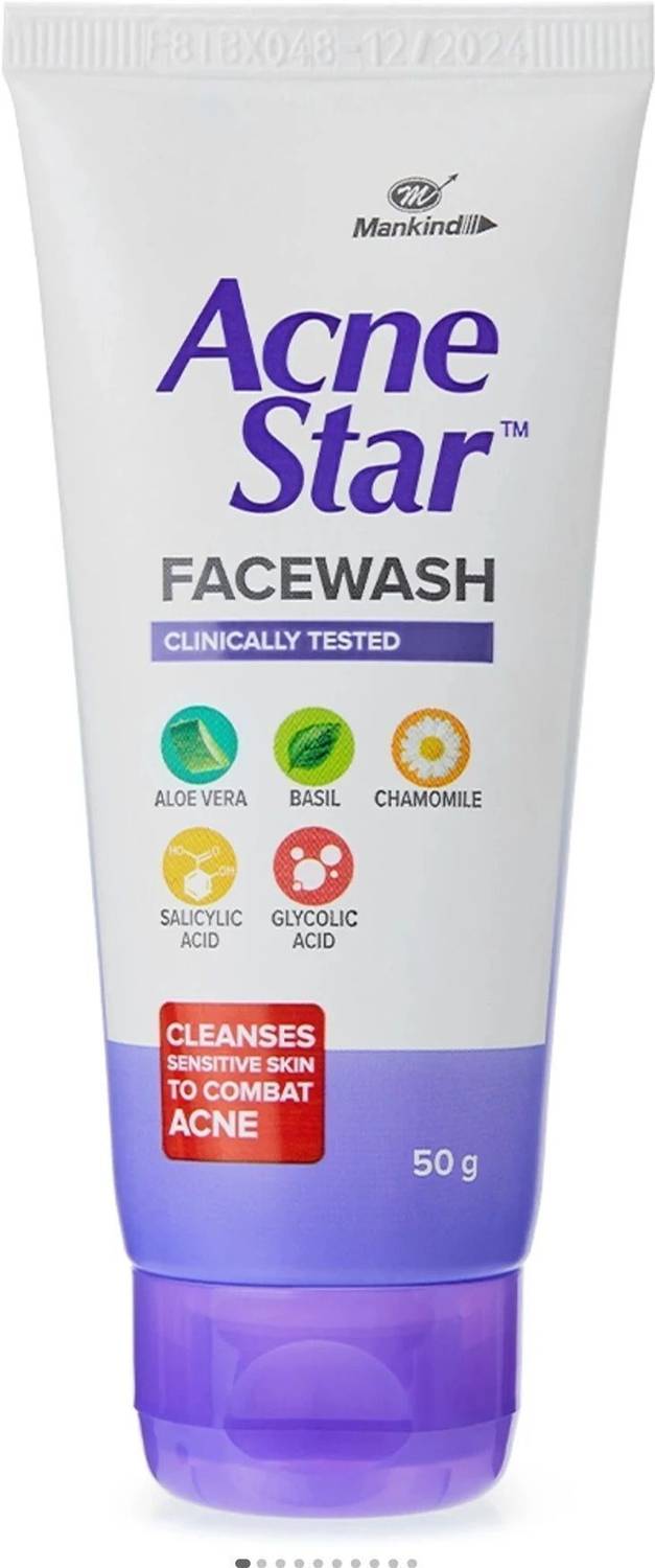 acnestar FACE CLINSING FACE WASH GEL (PACK OF 1) Face Wash