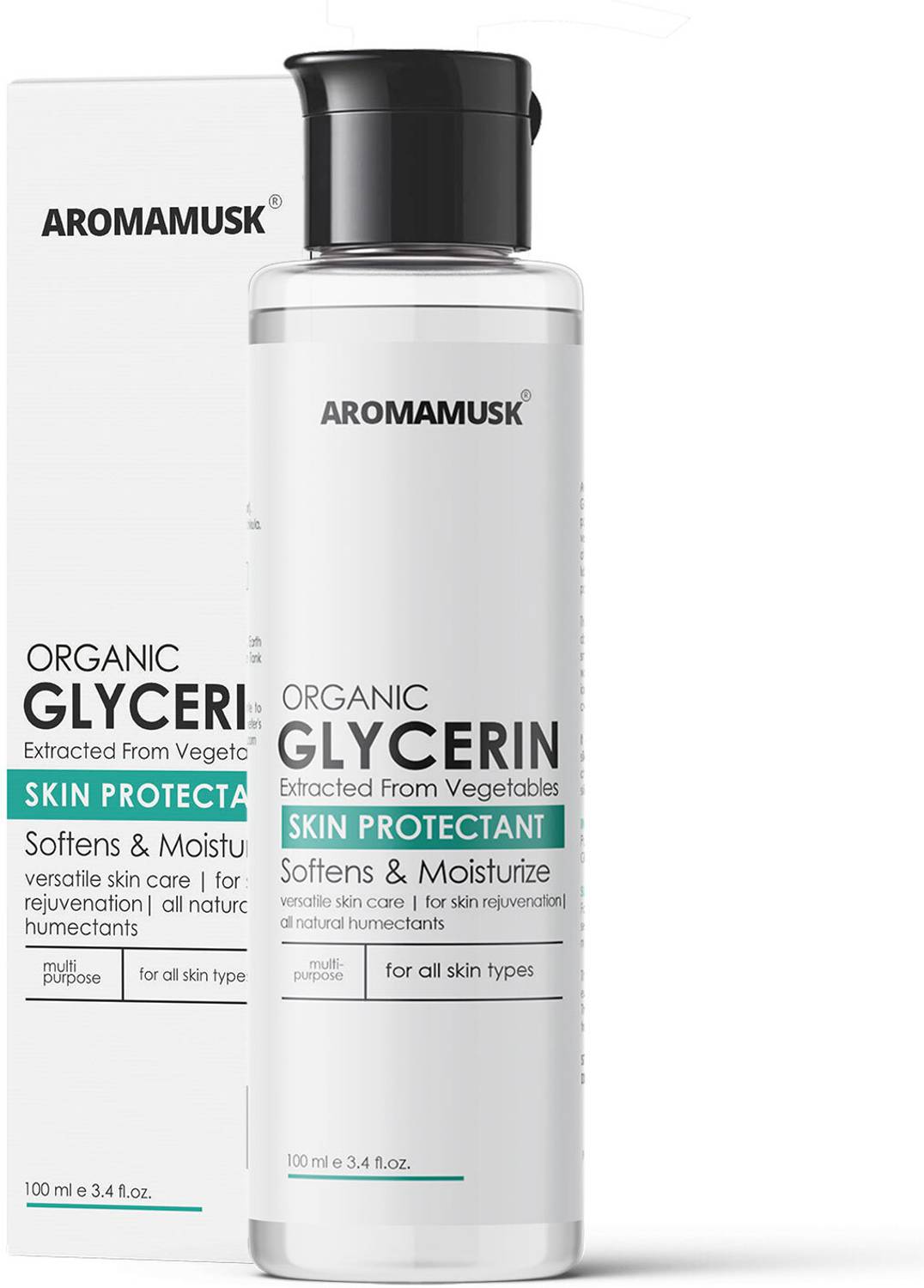 aromamusk Organic And Pure Vegetable Glycerine For Face & Skin Face Wash