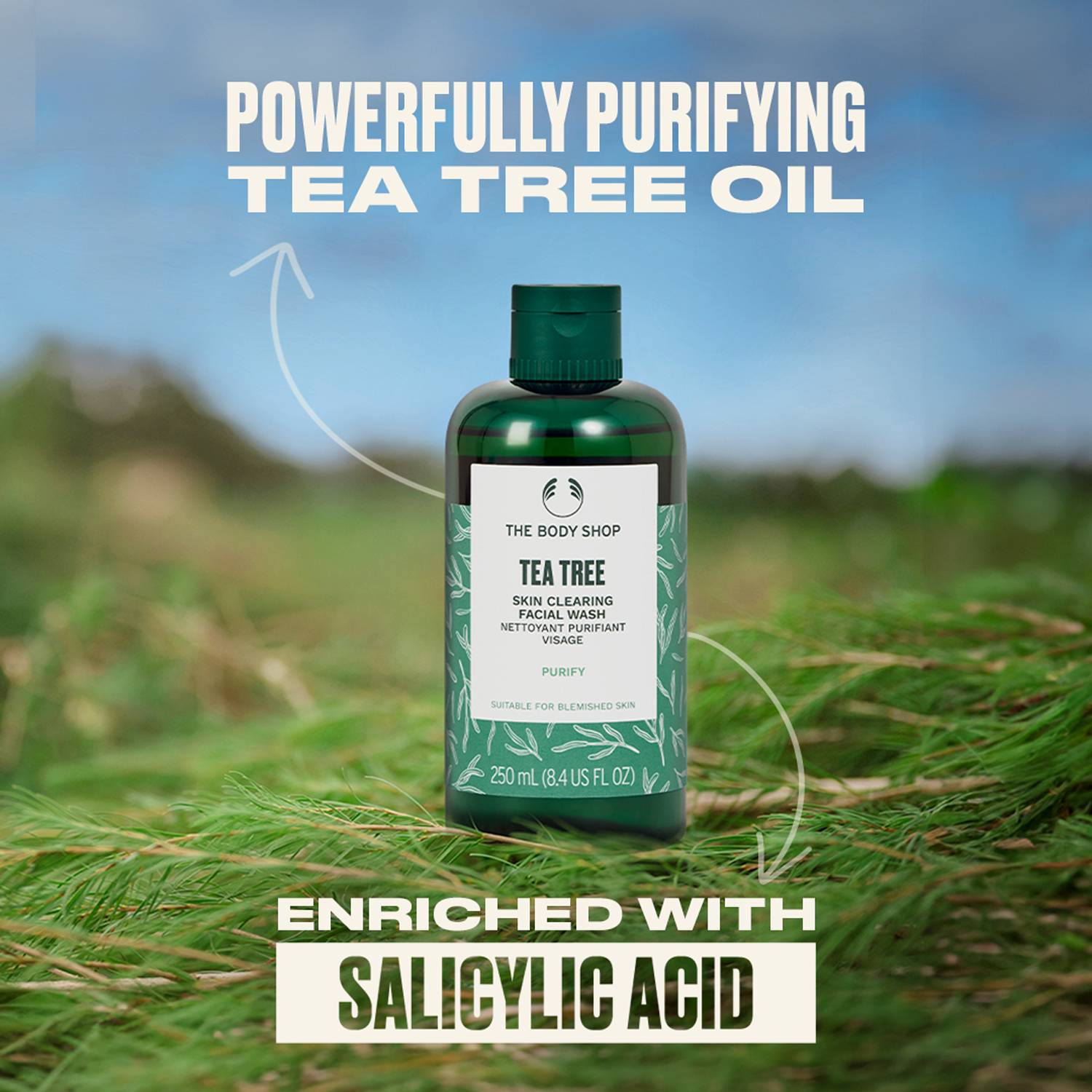 THE BODY SHOP Tea Tree Skin Clearing Facial Wash 250 ml - Image 5