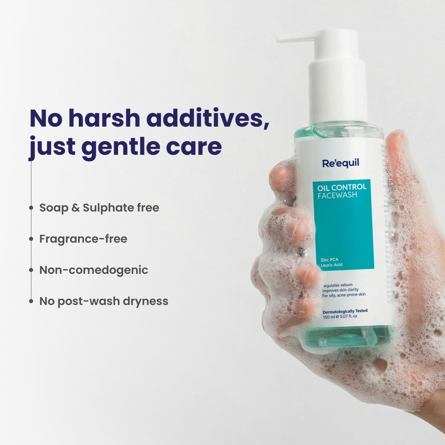 Image of Re'equil Oil Control 150 ml Face Wash