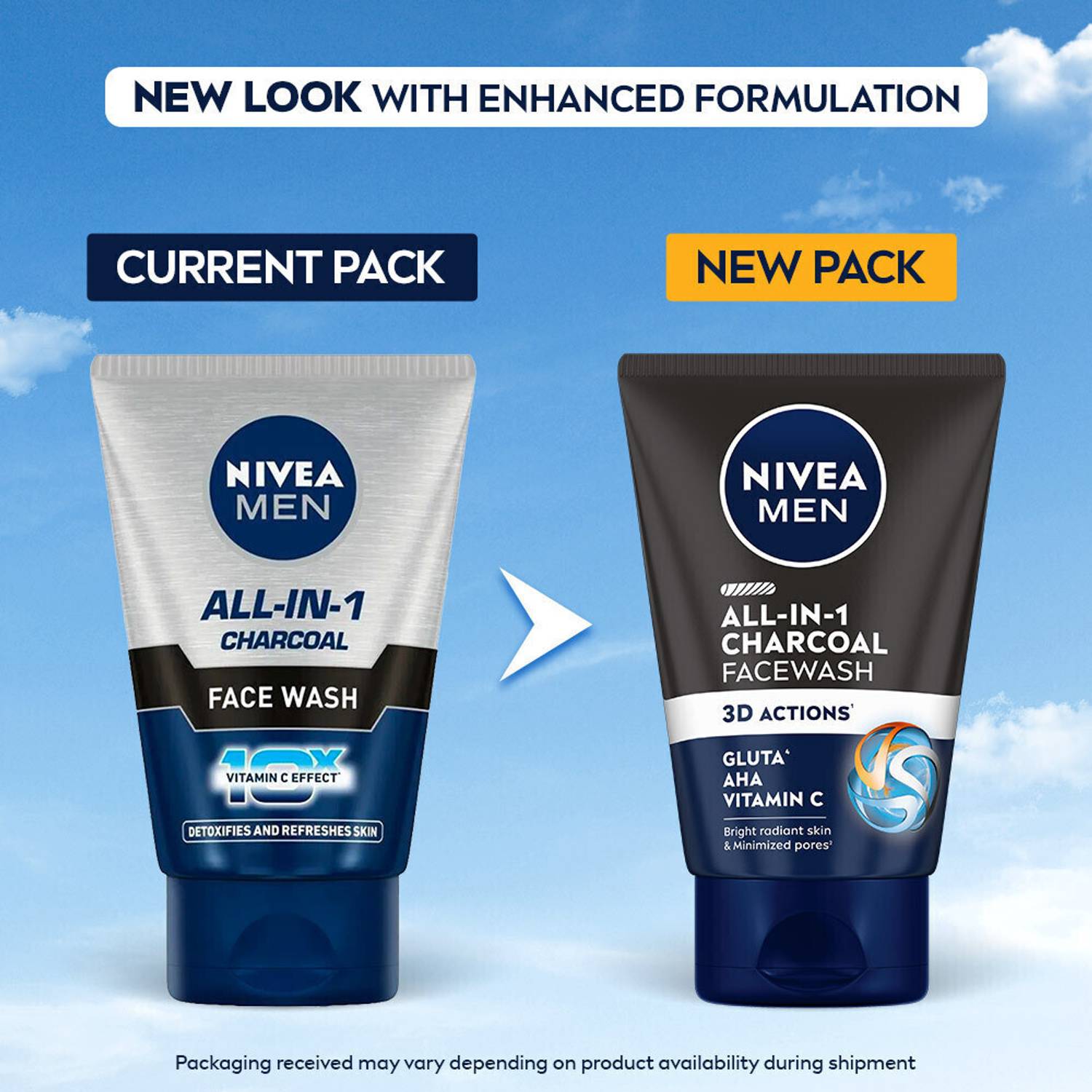 Nivea Men All In One Charcoal Face Wash - Image 2