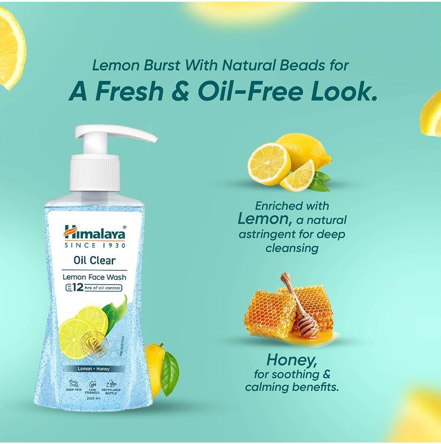 Himalaya Oil Clear Lemon Face Wash 150 ml - Image 5