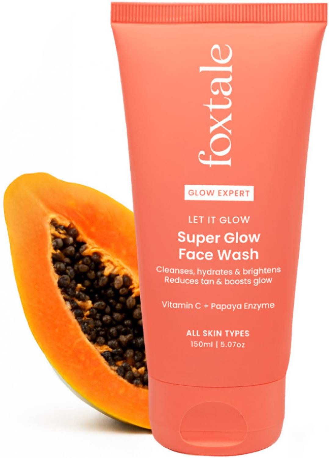 Foxtale Detan Super Glow Face Wash 100 ml