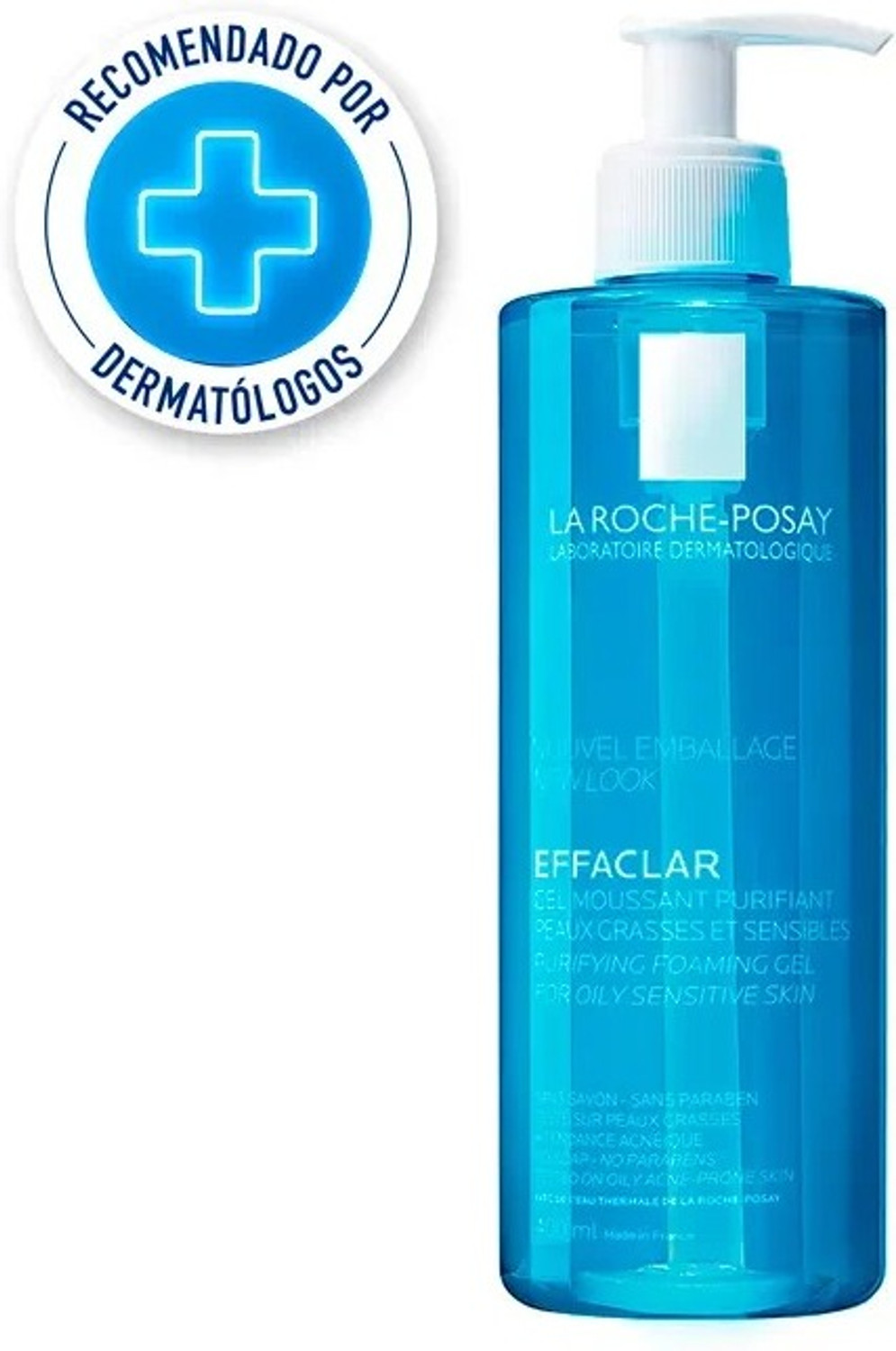 Image of la roche - posay Effaclar Purifying Foaming Gel - For Oily Sensitive Skin 400ml Face Wash