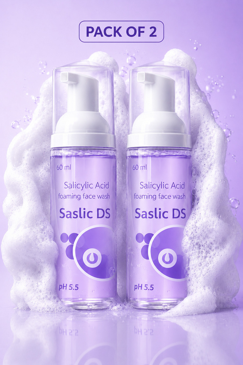 Image of Ringas SASLIC DS FACE FOAM Face Wash