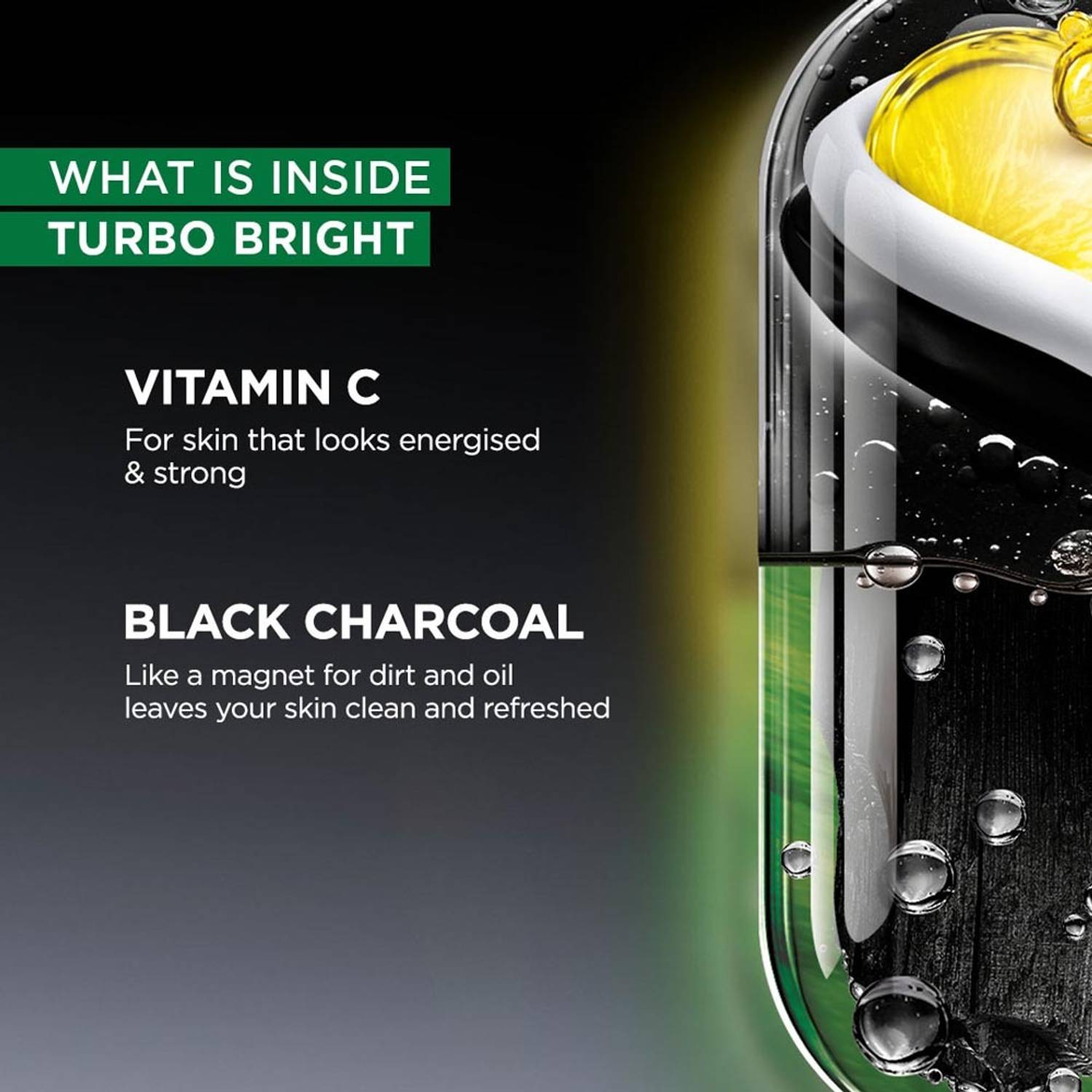 Garnier Men Turbo Bright Double Action Face Wash, 5 Pieces - Image 2