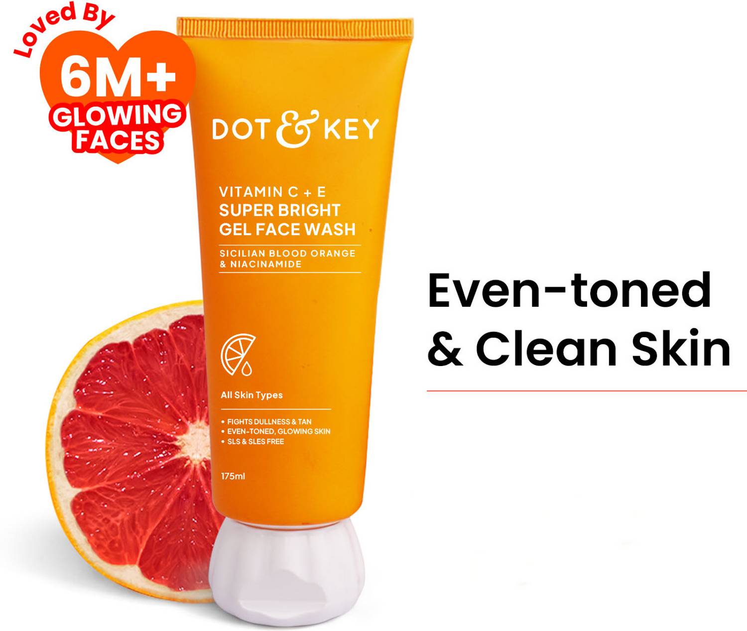 Dot & Key Vitamin C + E Super Bright Gel Face Wash