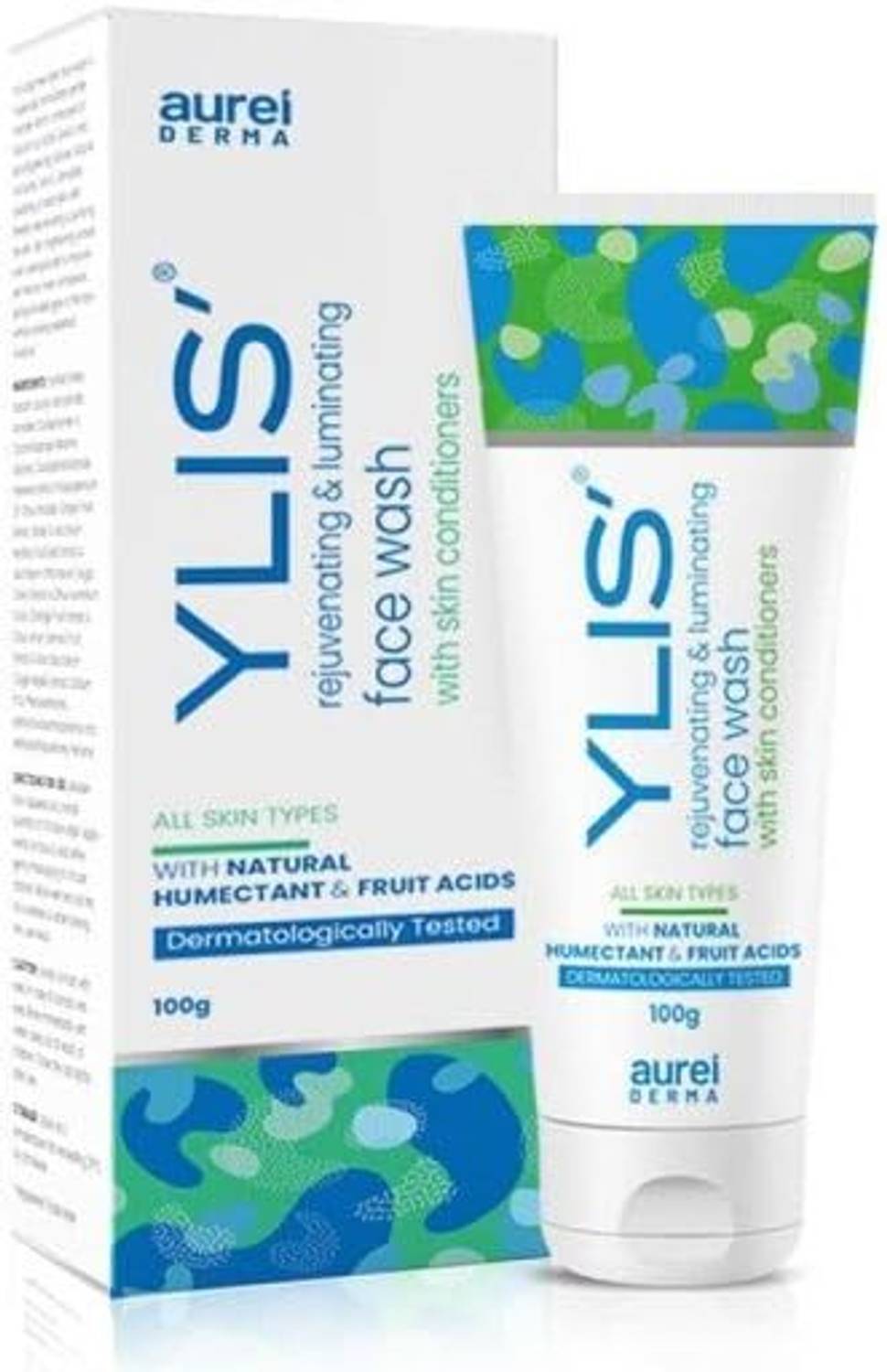 Aurelderma YLis Rejuvenating & Luminating , For All Skin type (100gm) Face Wash