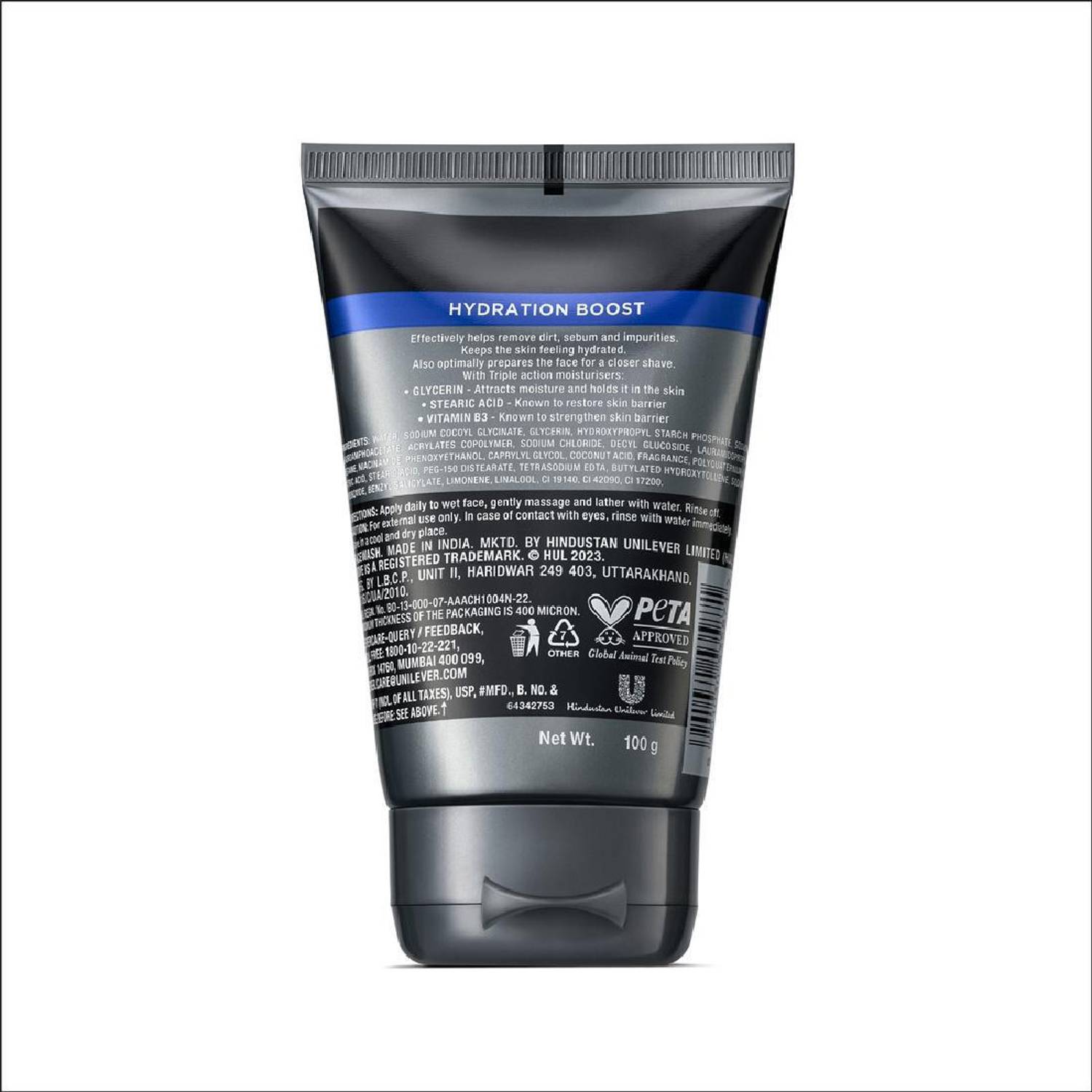 DOVE Men+care Hydration Boost 100ml Face Wash - Image 3