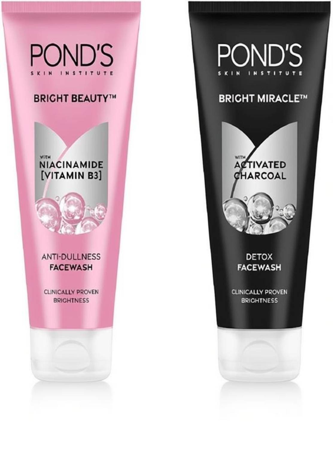 POND's Bright Beauty Spot-less Glow + Pure Detox Anti-Pollution Purity Face Wash