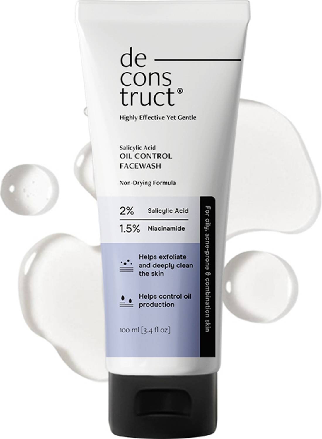 Deconstruct Salicylic Acid + Niacinamide Face Wash
