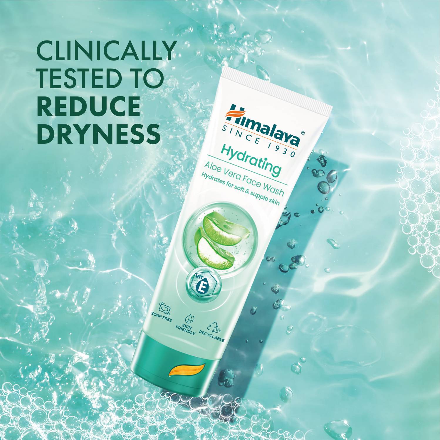 Himalaya Aloe Vera & Vitamin E Face Wash 100ml - Image 4