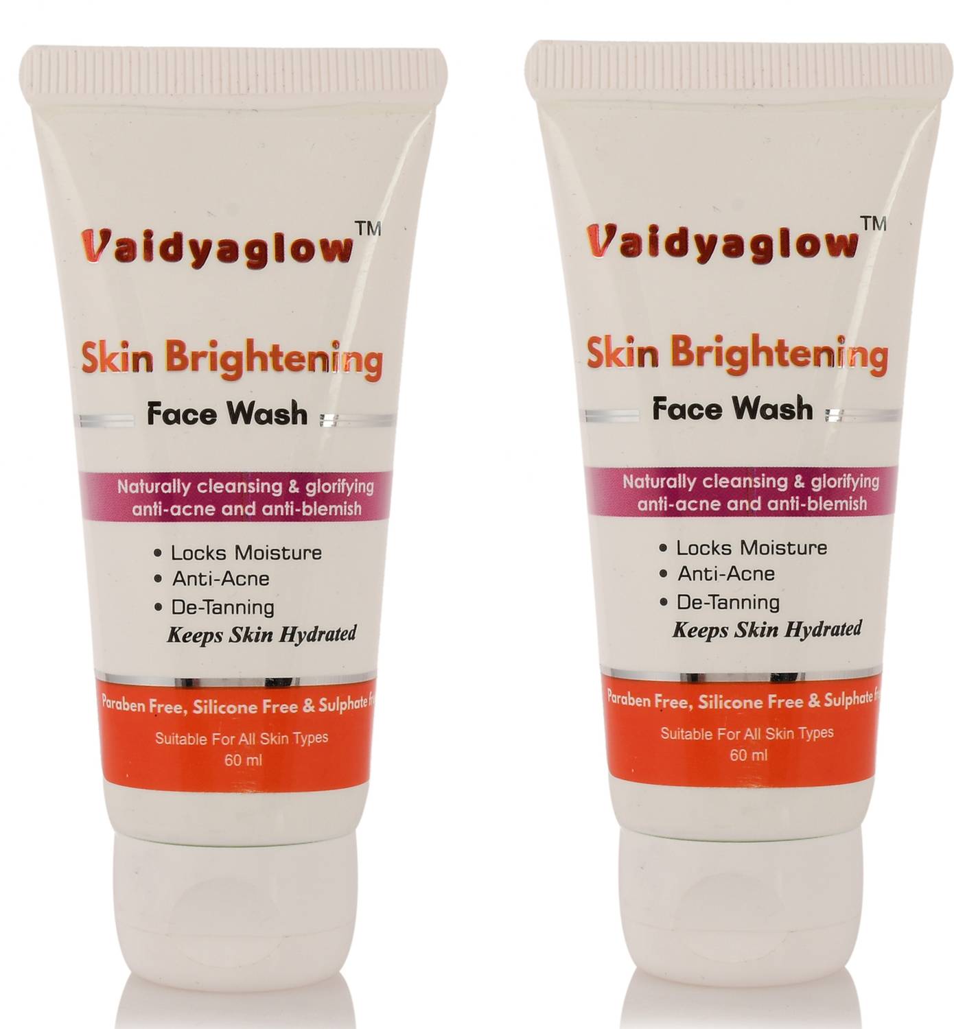 Vaidyaglow Daily Brightening for Glowing & Clear Skin Face Wash