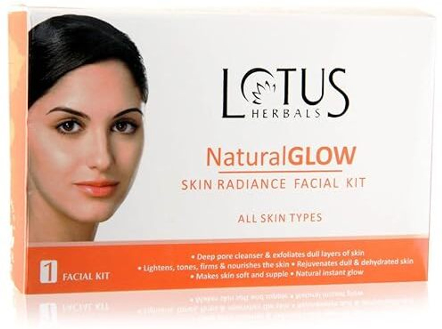 Image of LOTUS HERBALS Natural Glow Kit Skin Radiance Facial Kit