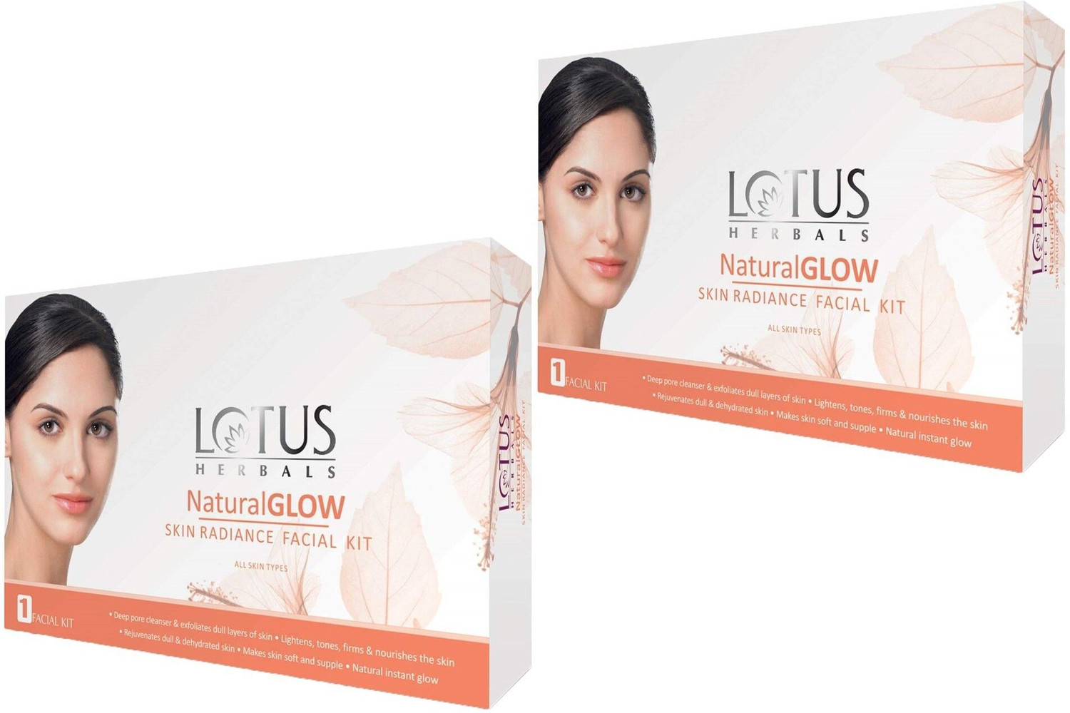 Image of LOTUS HERBALS Natural Glow Kit Skin Radiance Facial Kit