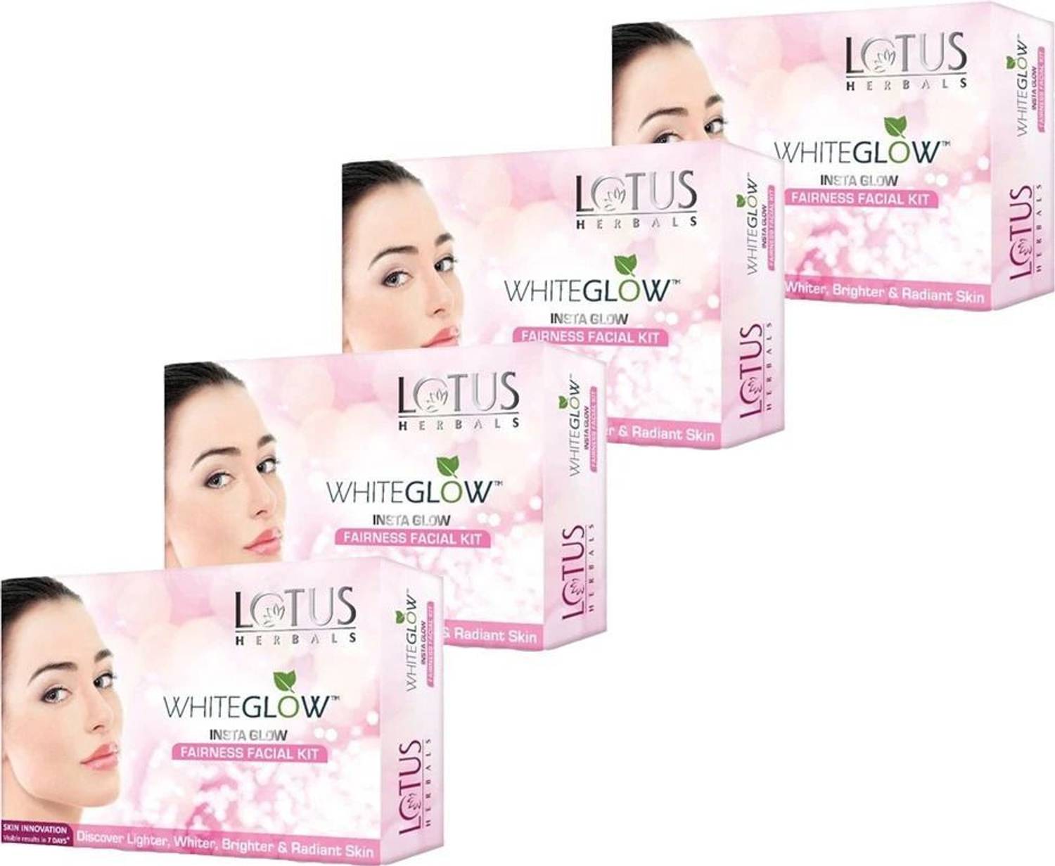 LOTUS Herbals WhiteGlow Insta Glow Fairness Facial Kit _ 40g ( Pa