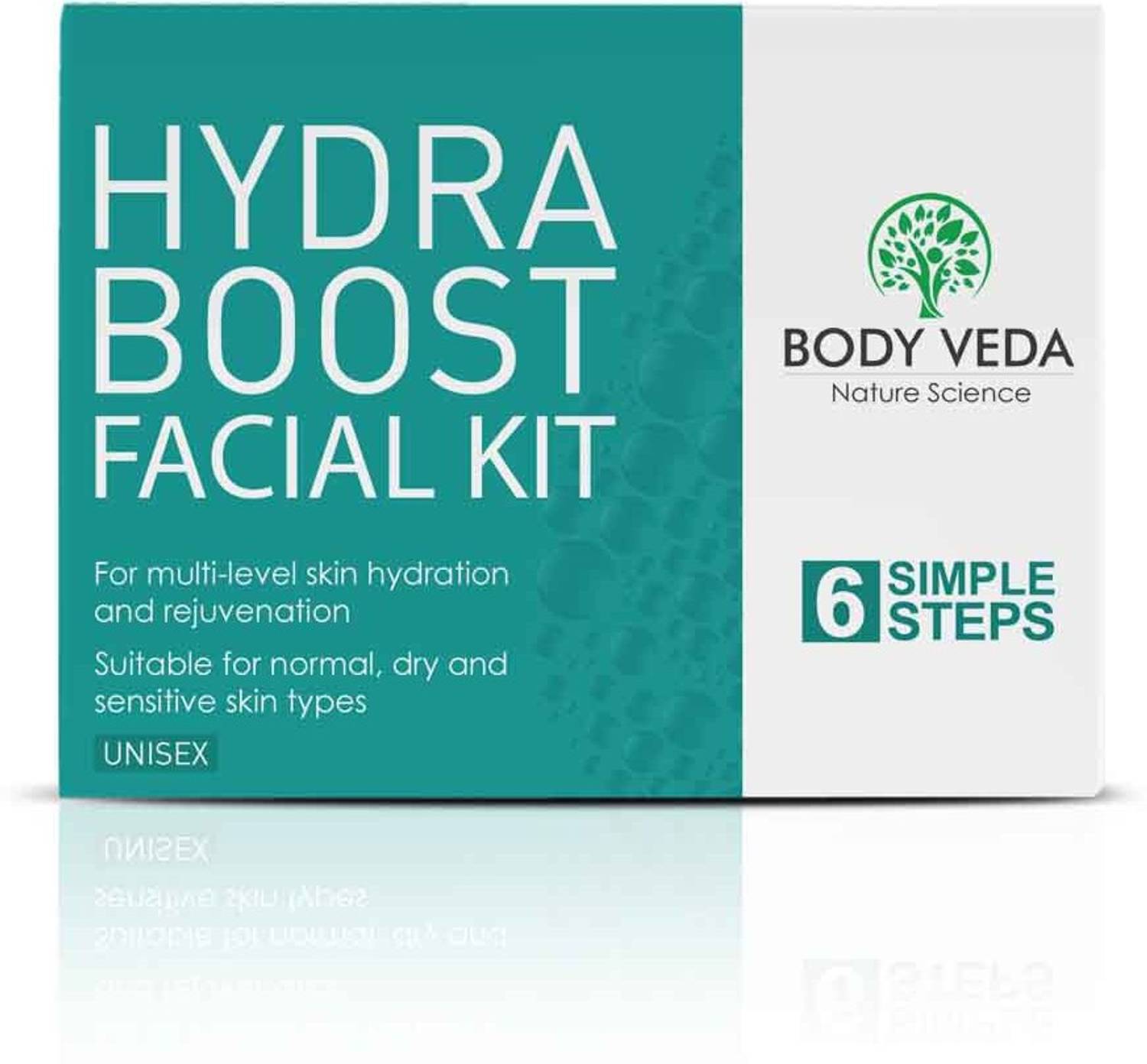 BODY VEDA Hydra Boost 6 Steps Facial Kit For Multi-Level Skin Hyd