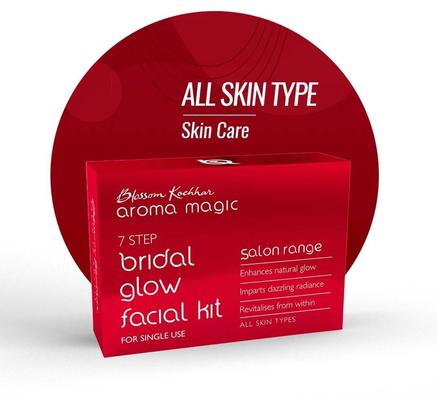 Aroma Magic Bridal Glow Facial Kit Pack of 7 · 5.43 g (38.01 g total) - Image 2