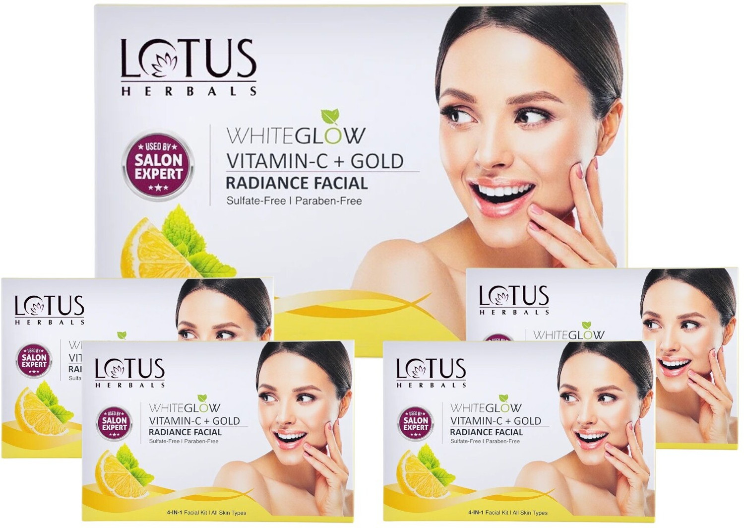 LOTUS HERBALS Facial Kit 57g×4