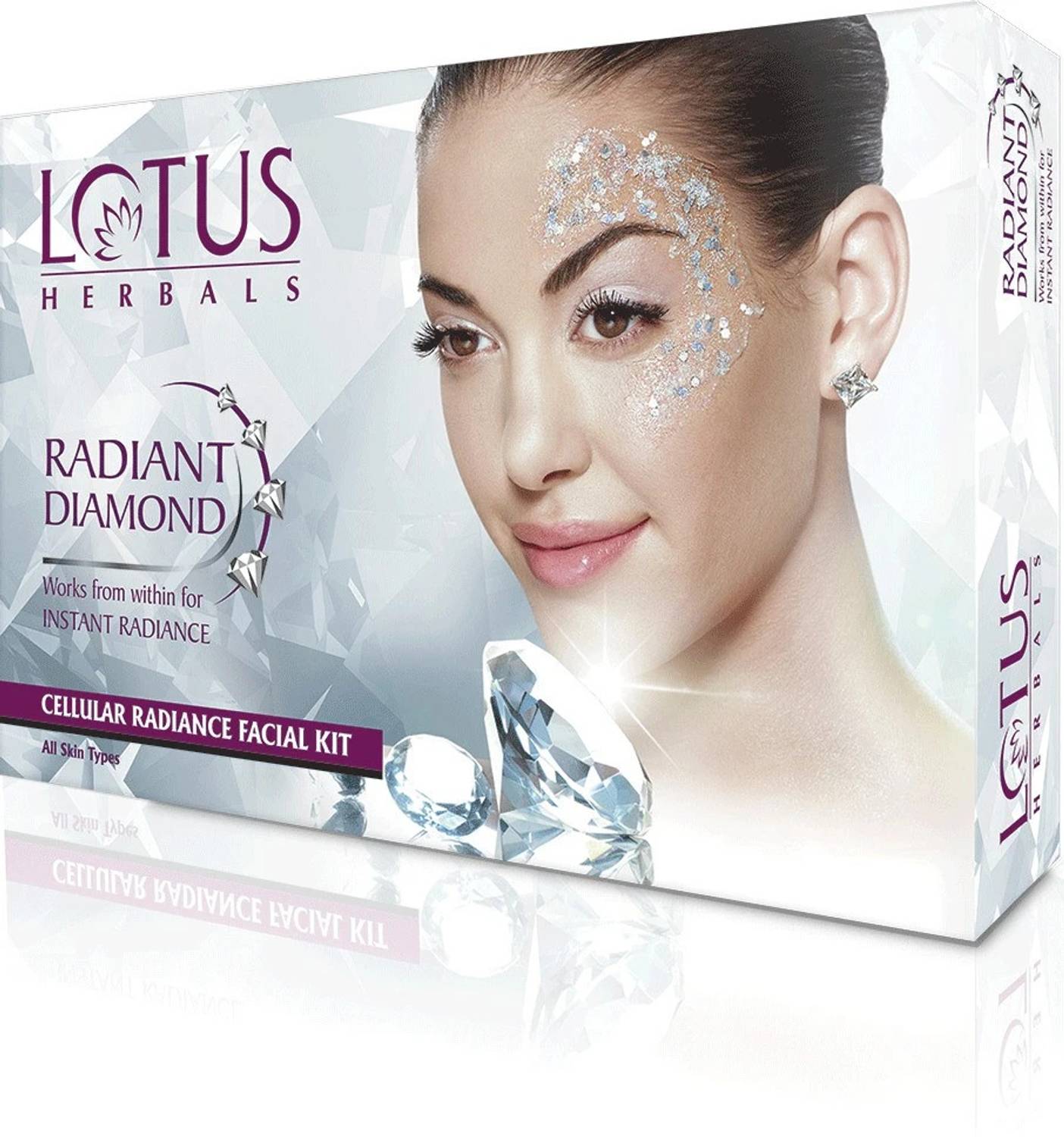 LOTUS Herbals Radiant Diamond Cellular Radiance Facial Kit 37 g (