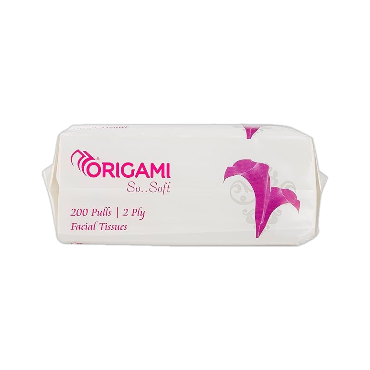 Image of Origami Facial Tissues Pack of 1, 200 Pulls, 2 Ply - Soft Pack