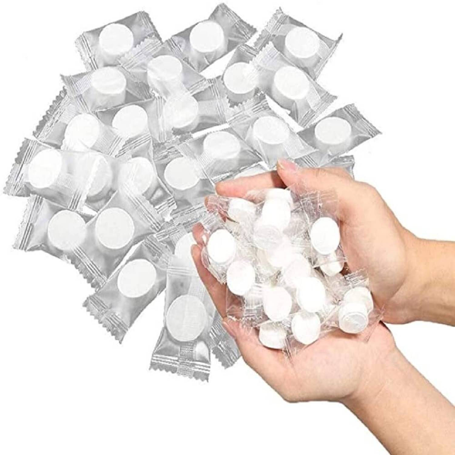 avnish 50 pcs Facial dry tissues,facial tissues mask Wet Wipes for handbag