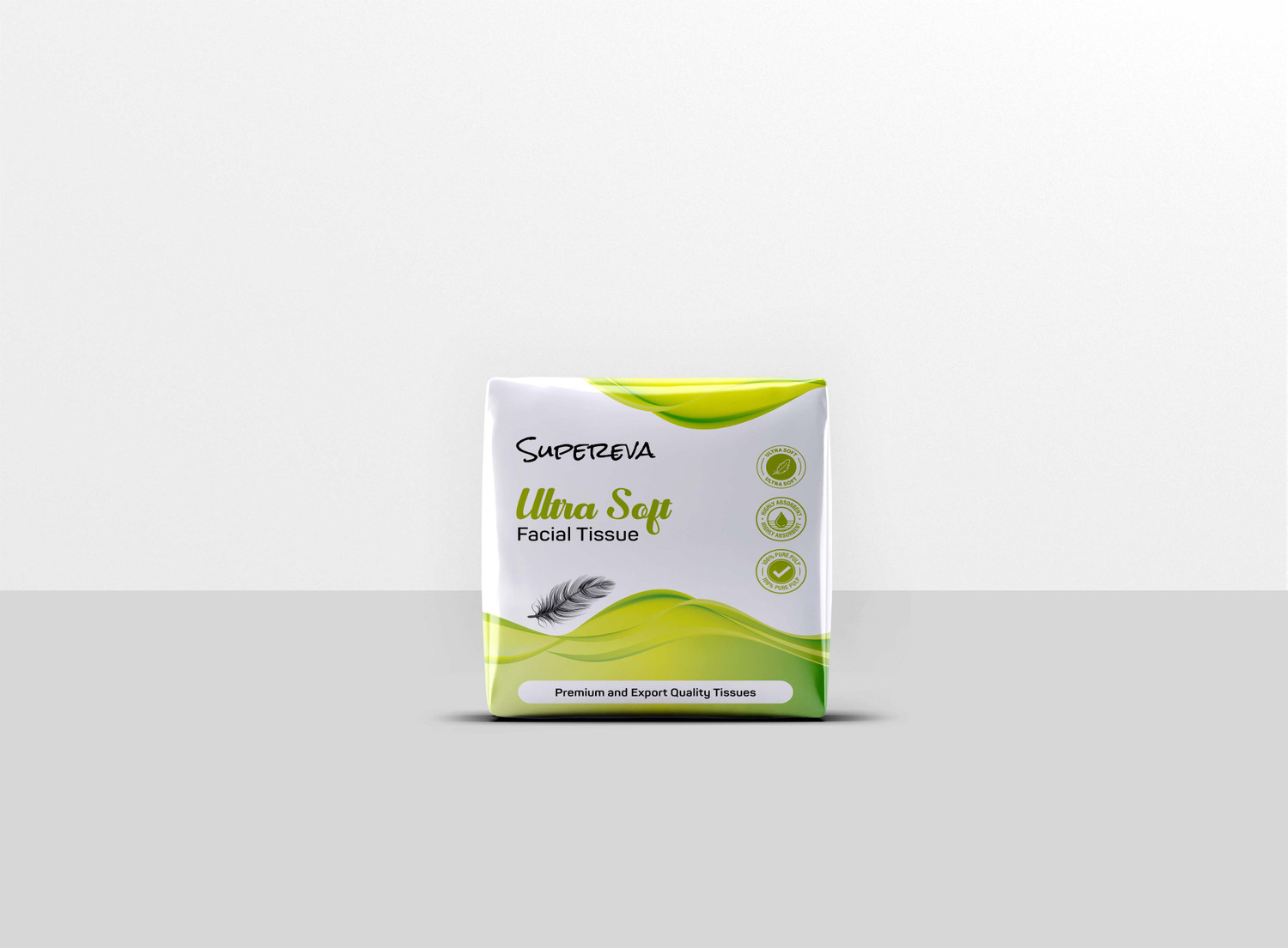 Image of SUPEREVA Premium Quality Ultra Soft Tissue Paper Napkin