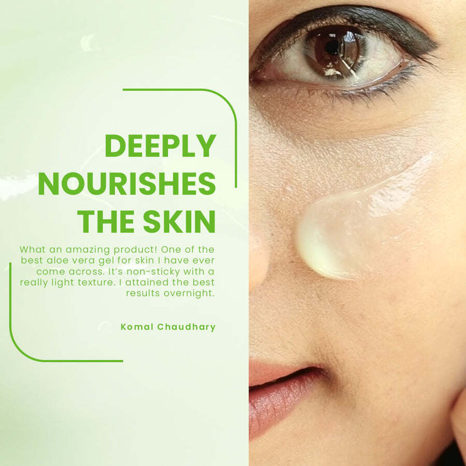 Image of LOTUS HERBALS ACTIVE ALOE+NIACINAMIDE CALM NIGHT GEL