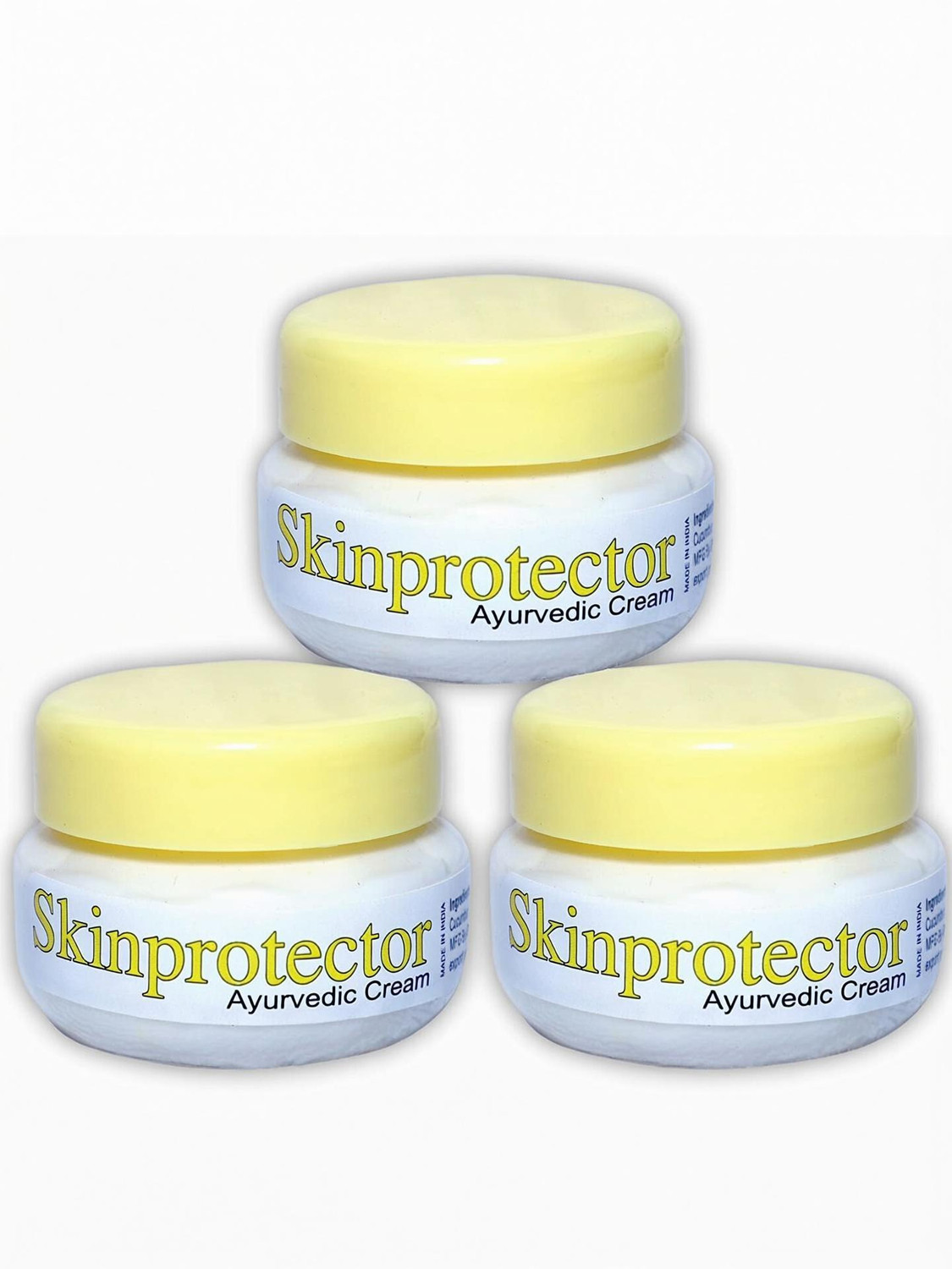 Image of Skinprotector Skin Protector Aayurvedic Cream (Set of 3) fairness for women & Men Face Cream
