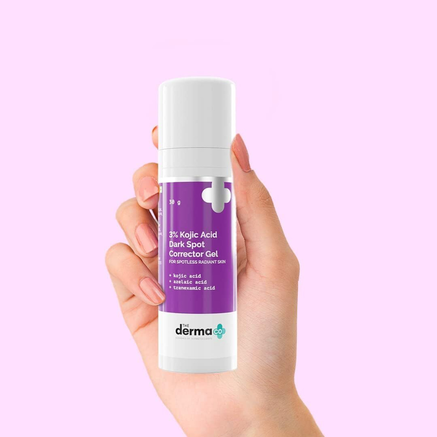 Image of The Derma Co 3% Kojic Acid Dark Spot Corrector Gel for Spotless & Radiant Skin