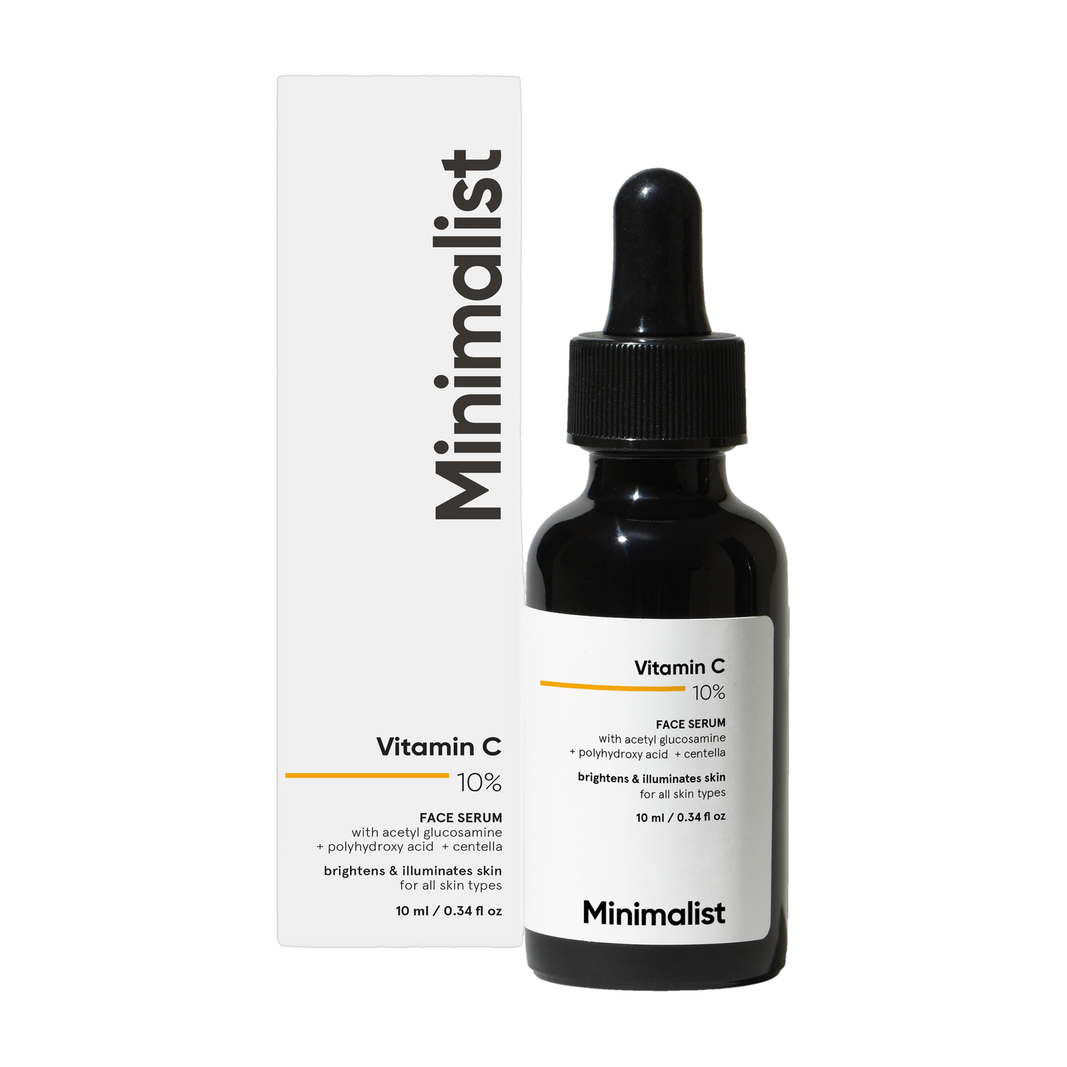 Minimalist 10% Vitamin C Face Serum 10 ml - Image 1