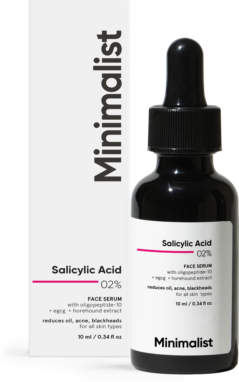 Image of Minimalist Salicylic Acid Serum 2% for Acne, Blackheads & Open Pores-