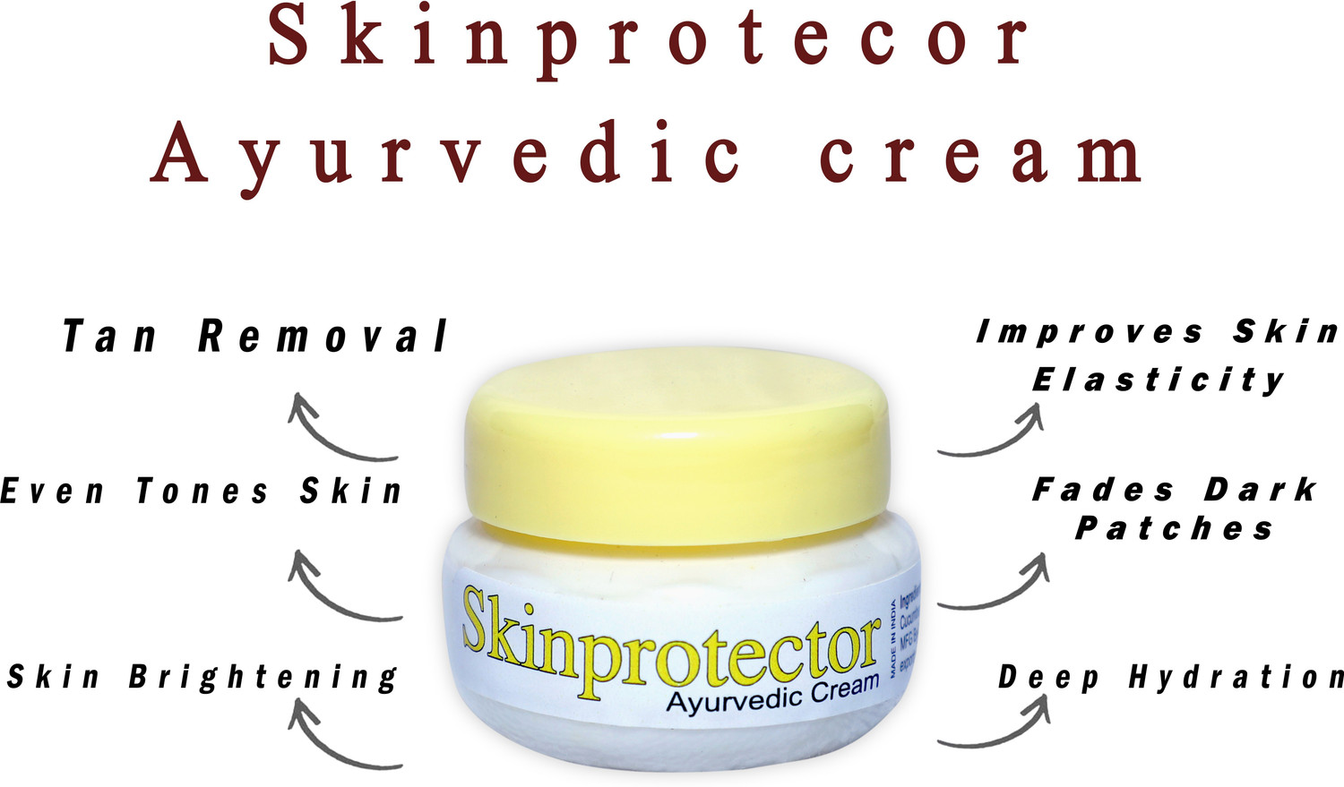 Image of Skinprotector Skin Protector Aayurvedic Cream (Set of 3) fairness for women & Men Face Cream