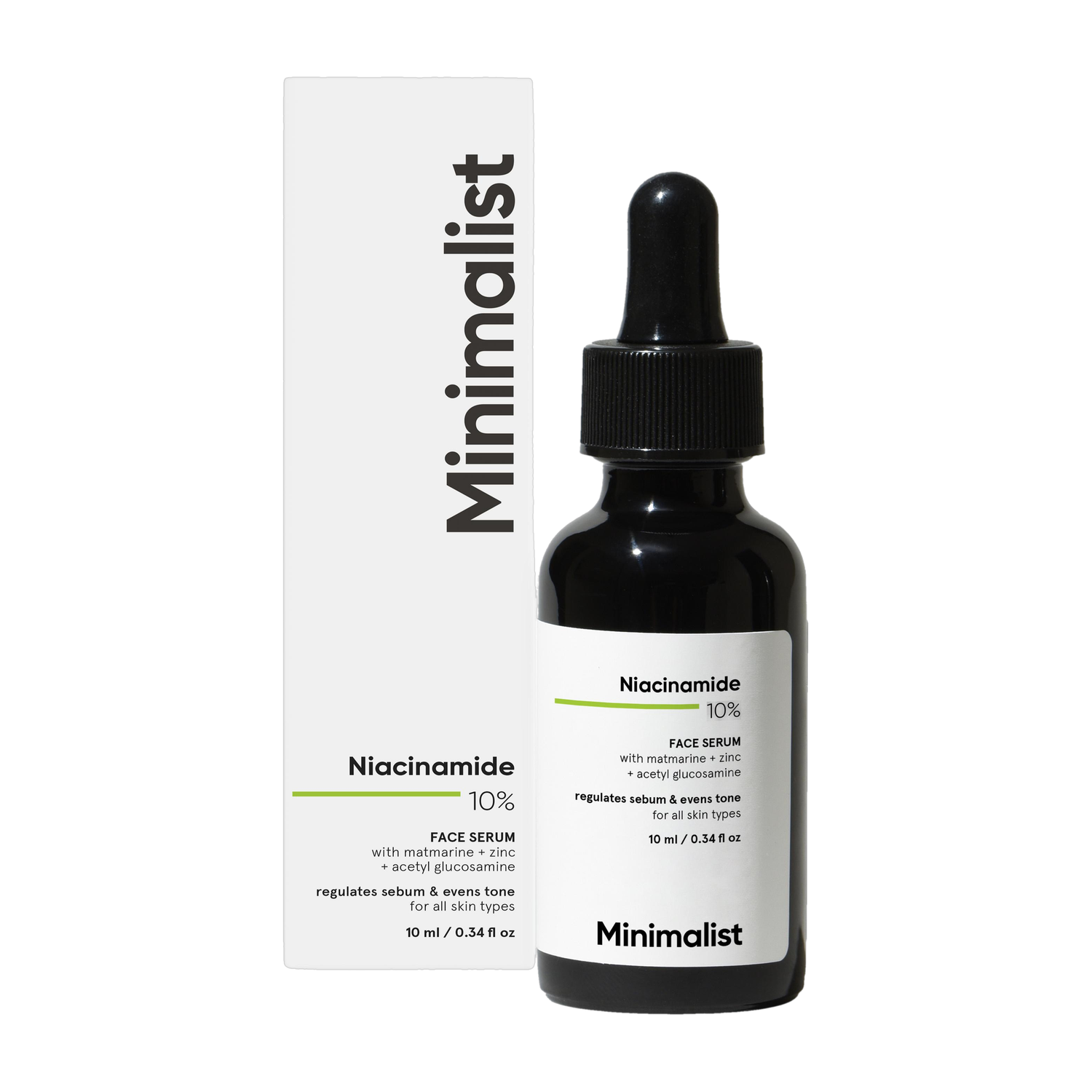 Minimalist 10% Niacinamide + Zinc Face Serum 30ml
