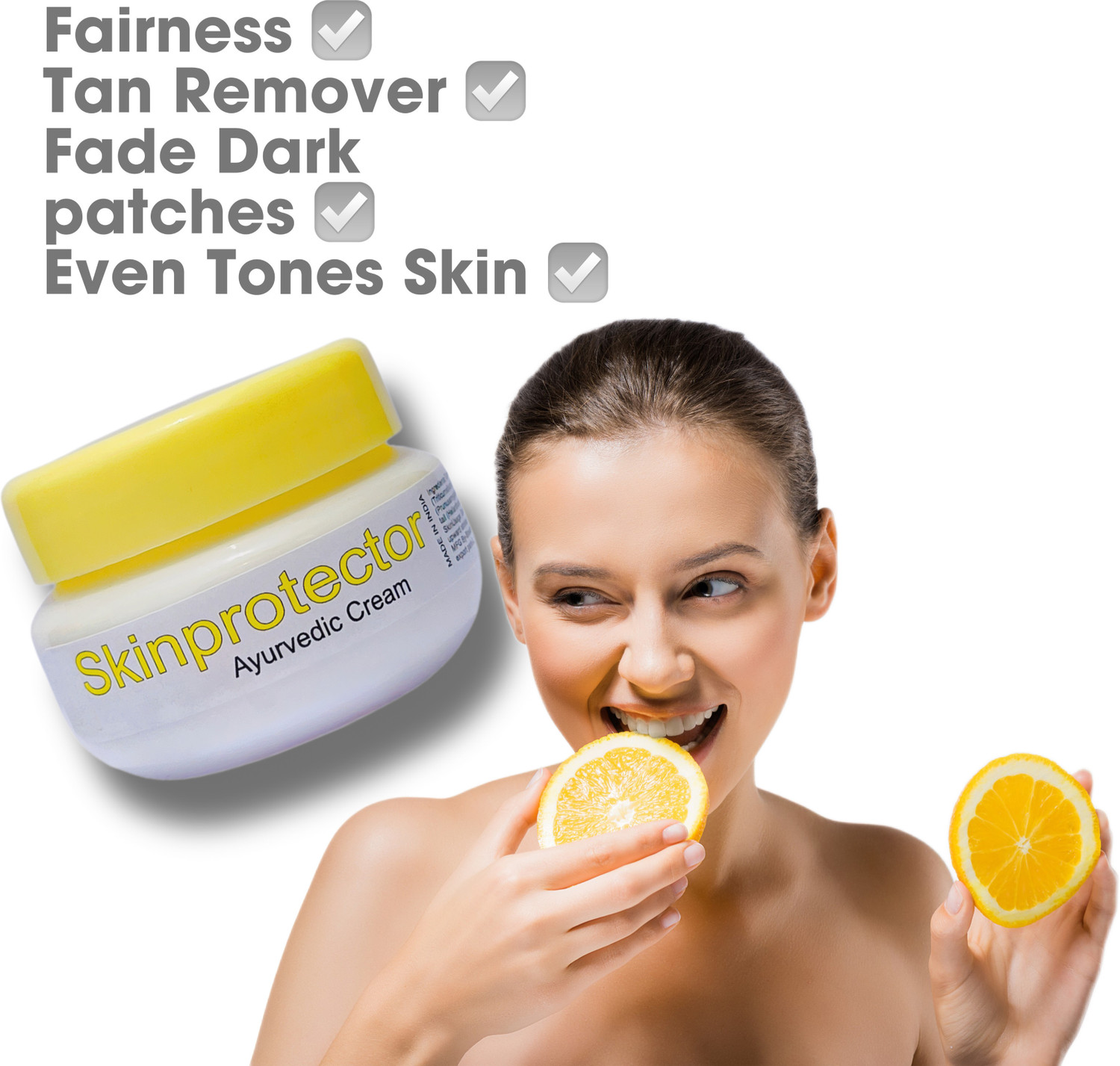 Image of Skinprotector Skin Protector Aayurvedic Cream (Set of 3) fairness for women & Men Face Cream