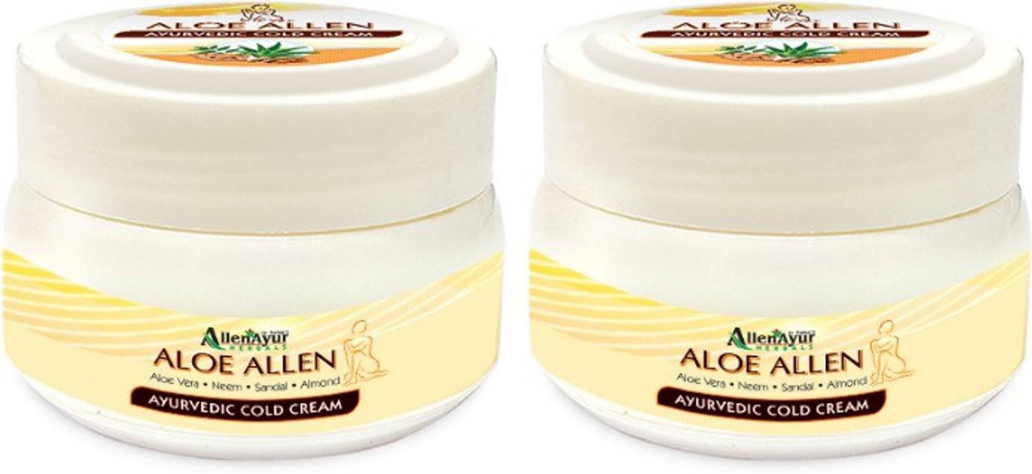 Allen's Aloe Allen Ayurvedic Cold Cream [Pack of 2]