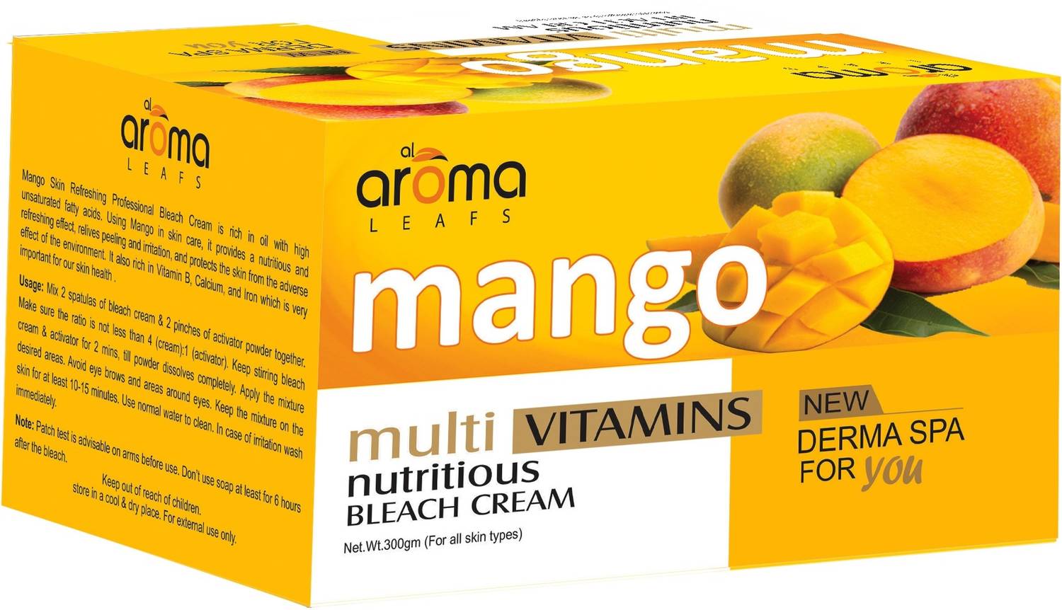 AlAroma Leafs MANGO MULTI VITAMINS NUTRITIOUS BLEACH CREAM
