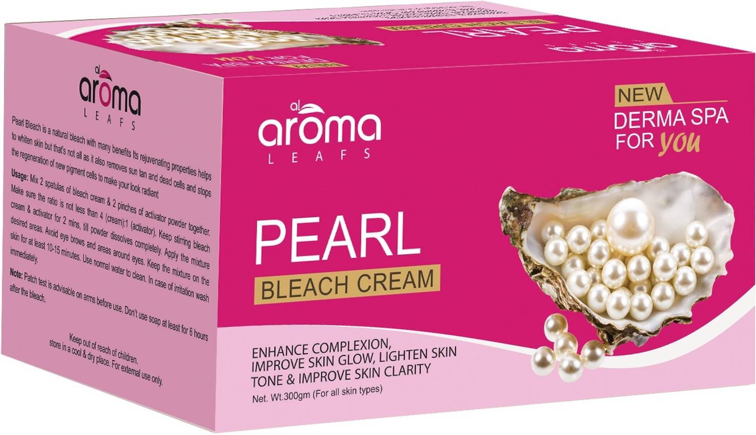 AlAroma Leafs PARL BLACH CREAM