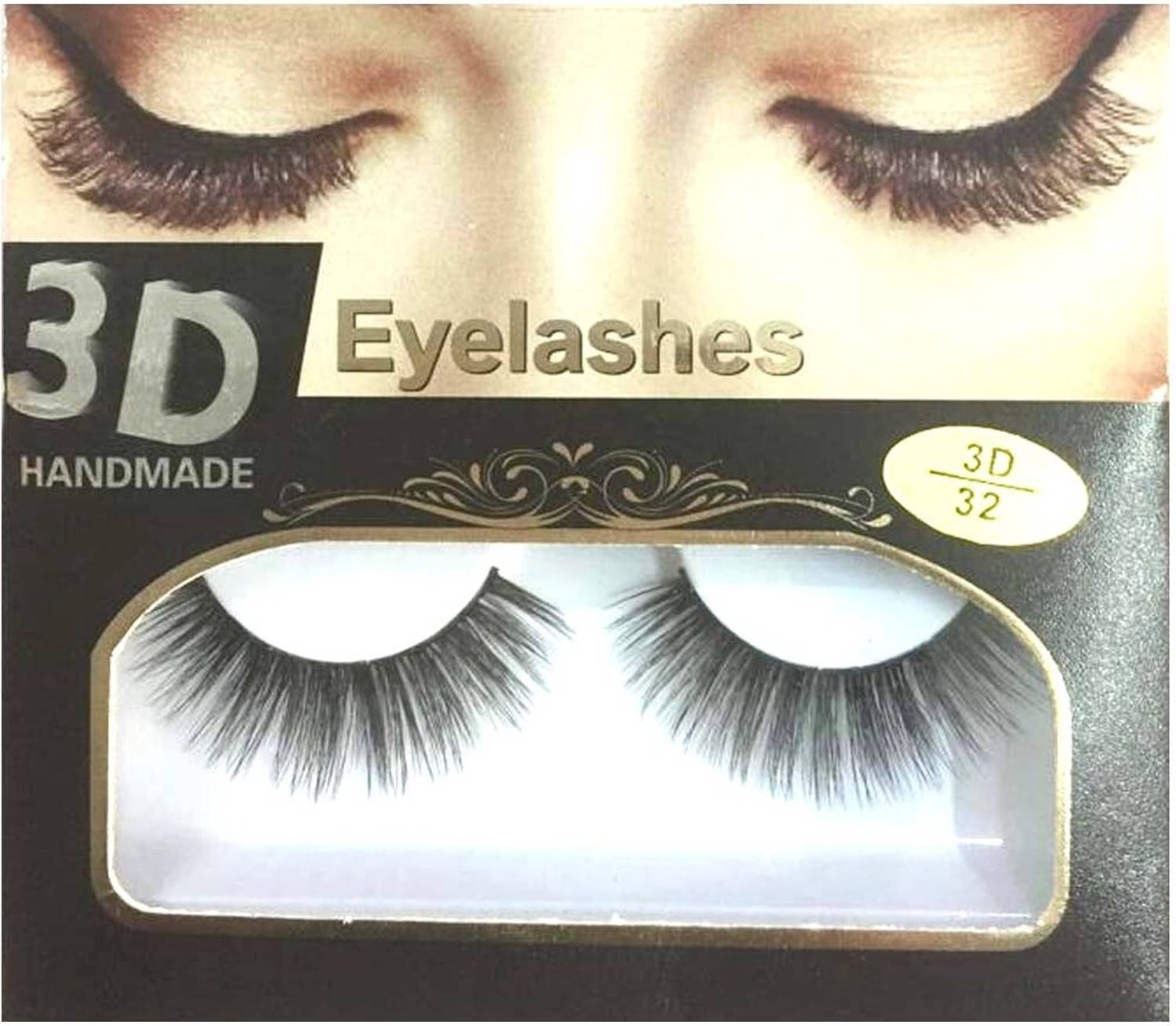 BELLA HARARO 3D Mink Eyelashes Handmade Eyelashes for Girl, Eyelashes for Women (Pack of 1 Pair)