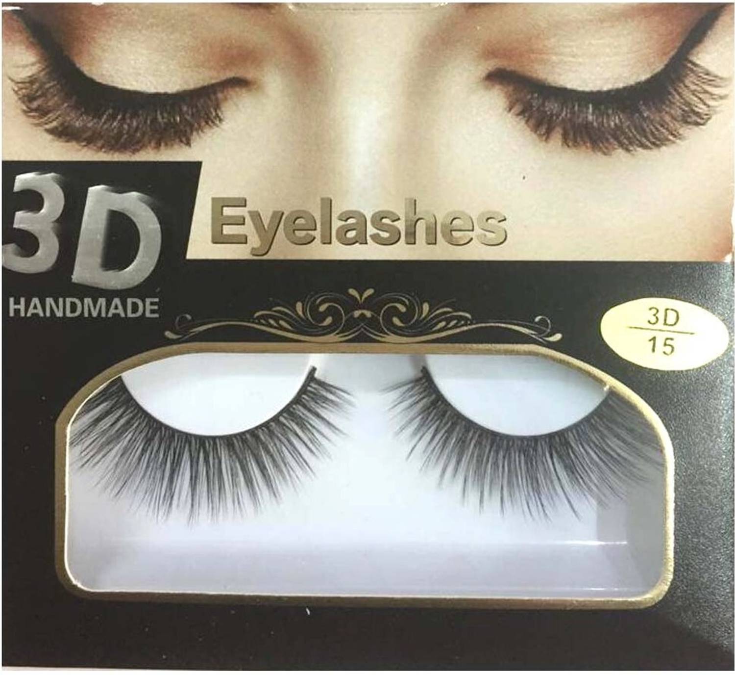 BELLA HARARO 3D Handmade Eyelashes for Girl, Eyelashes for Women (Pack of 1 Pair)