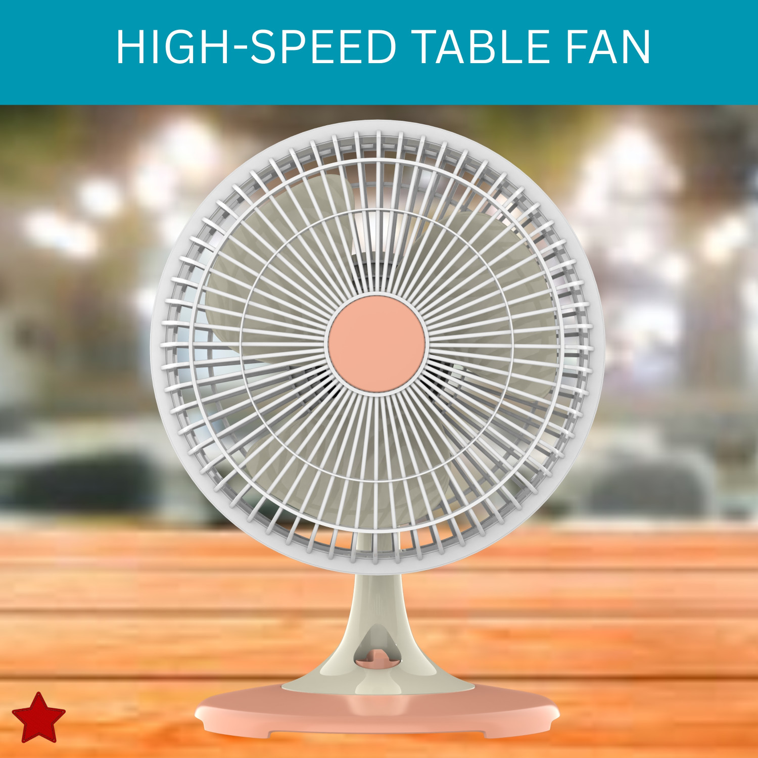 Image of Clairbell 300mm(12Inch.) Mini AC Cooler Fan, Small Evaporative Air Table Fan For HomeC7 Silent Operation 300 mm Table Fan