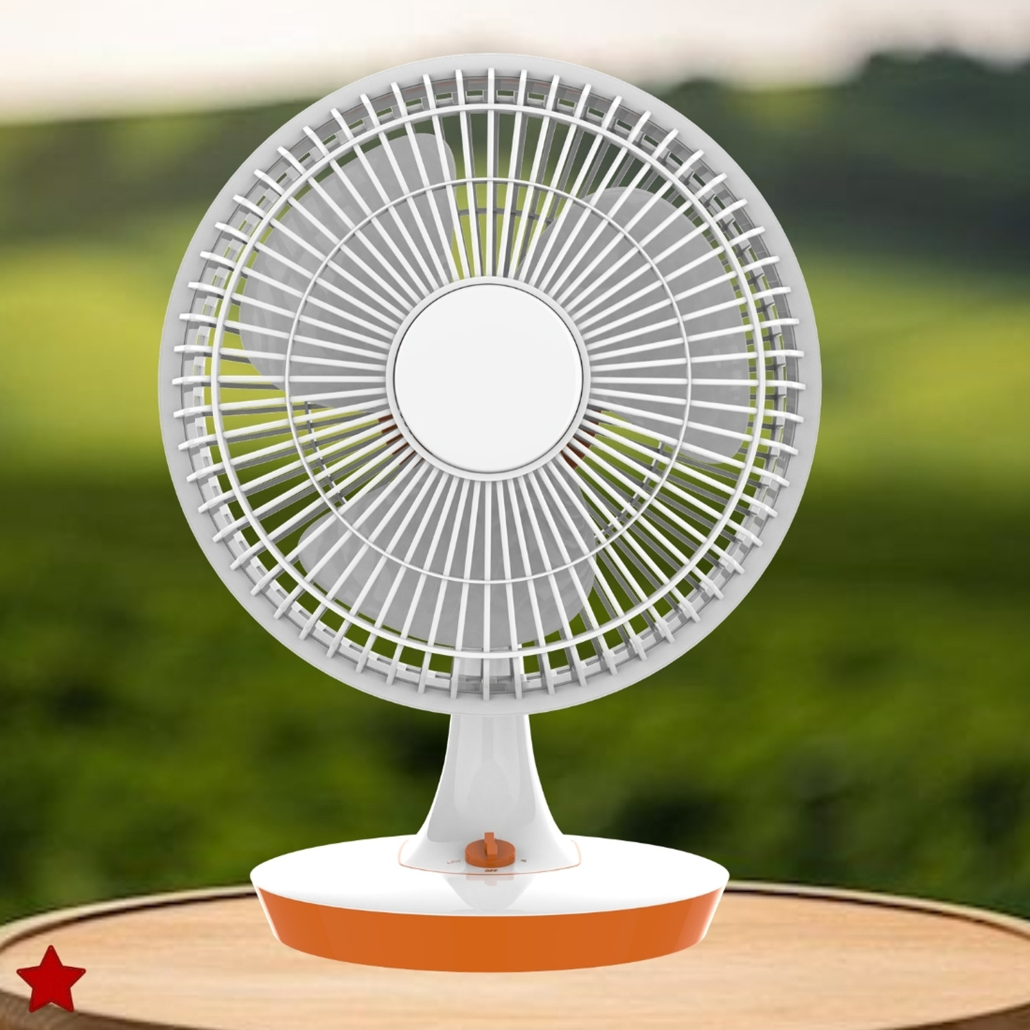 Image of Clairbell Mini Ac Cooler for Room Cooling 300mm(12Inch.) Electric Table Fan For HomeVQ371 Silent Operation 300 mm Table Fan