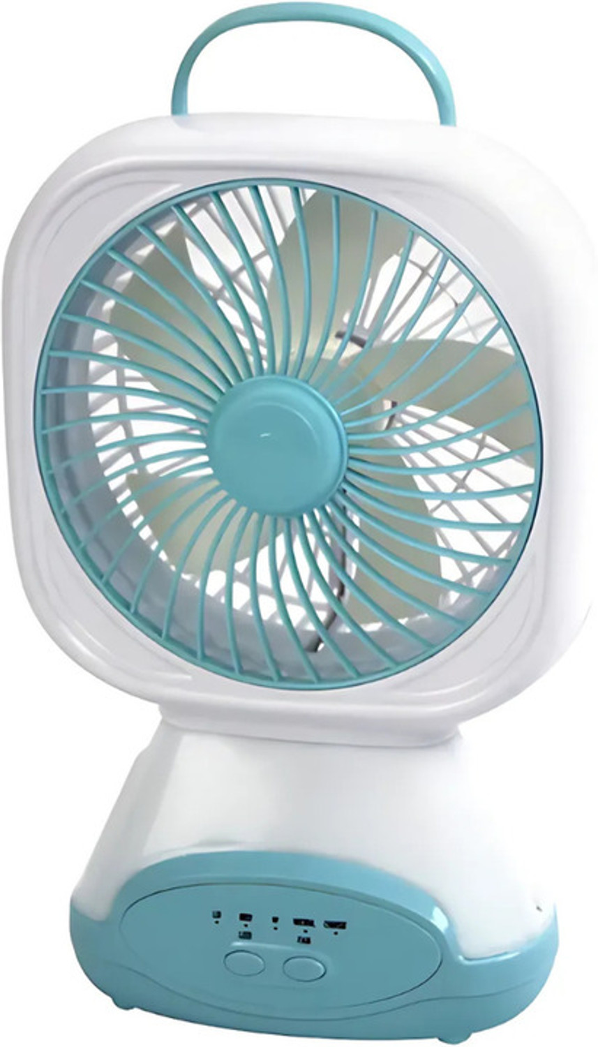 Image of DRUMSTONE Rechargeable Desk Fan with Quiet Personal 3-Speed Control - 15 Years Warranty 120 mm Table Fan