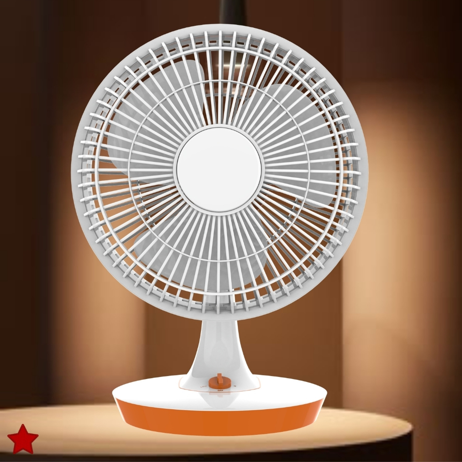Image of SACRO Mini Ac Cooler for Room Cooling 300mm(12Inch.) Electric Table Fan For HomeXR424 Silent Operation 300 mm Table Fan