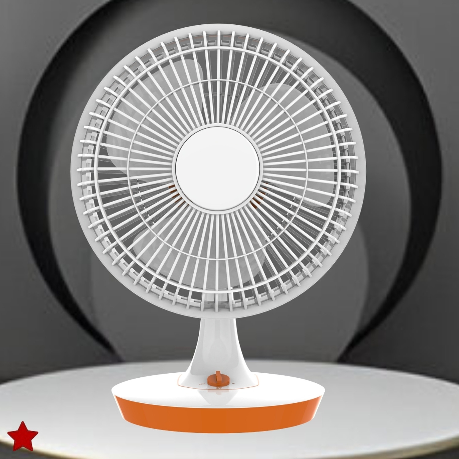 Image of SACRO Mini Ac Cooler for Room Cooling 300mm(12Inch.) Electric Table Fan For HomeZQ191 Silent Operation 300 mm Table Fan