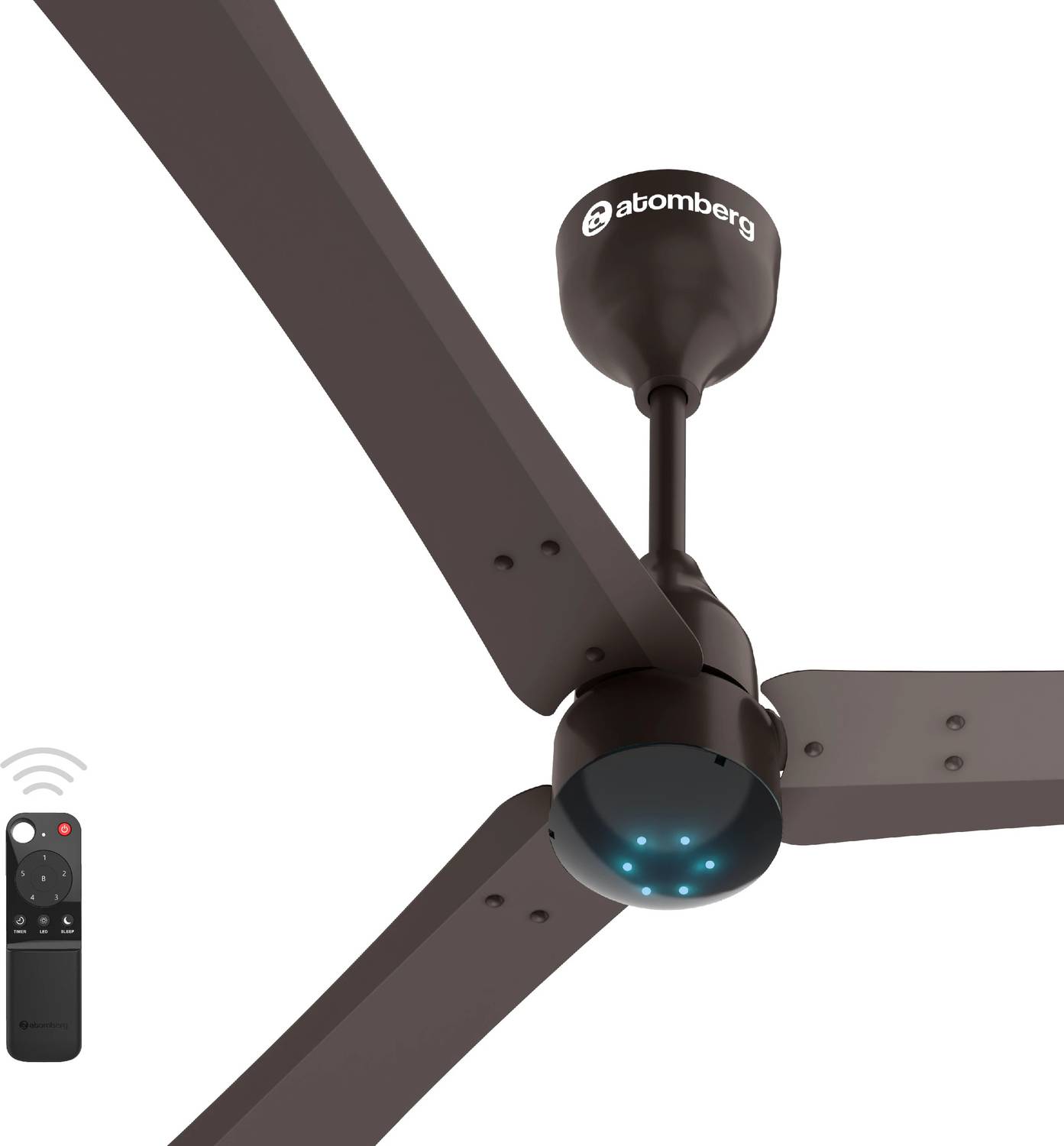 Atomberg Renesa+ BEE Rated with 3 Year Warranty BLDC Motor with Remote 1200 mm Ceiling Fan