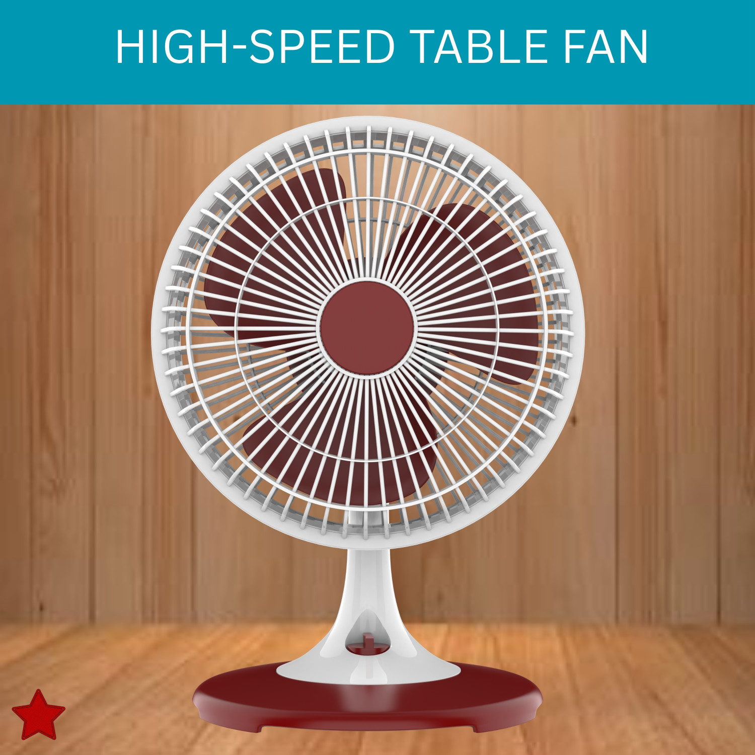 Image of SACRO 300mm(12Inch.) Mini AC Cooler Fan, Small Evaporative Air Table Fan For HomeZ456 Silent Operation 300 mm Table Fan