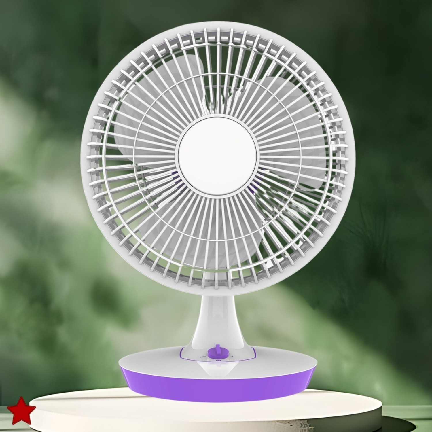 Image of SACRO Mini Ac Cooler for Room Cooling 300mm(12Inch.) Electric Table Fan For HomeXR104 Silent Operation 300 mm Table Fan