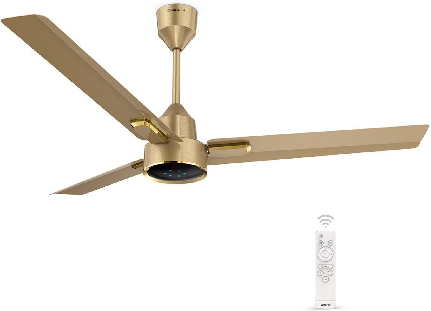 Image of Goldmedal Opus Prime BLDC with 5 Year Warranty BLDC Motor with Remote 1200 mm Ceiling Fan
